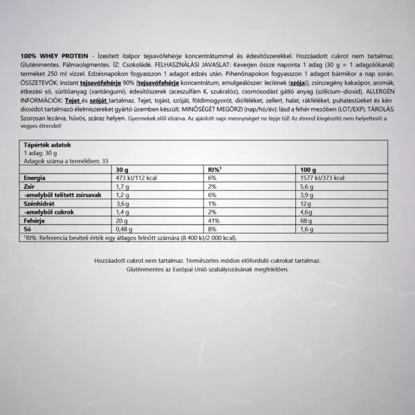 100% Whey Protein 1000g - Image 4